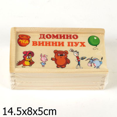 Играем вместе Домино. Винни Пух, производитель Симбат, ISBN 469-0-59002-366-2, № 1