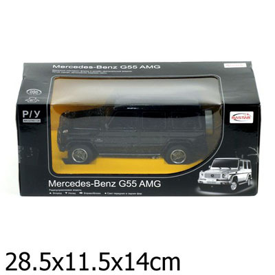 Машина р/у Rastar Mercedes G55 1:24, цвет в ассорт., производитель Rastar (Растар), ISBN 693-4-61279-013-1, № 1