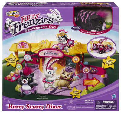 Furry Frenzies Игровой набор Автобусный тур, производитель Hasbro (Хасбро), ISBN 501-0-99451-248-4№ 1