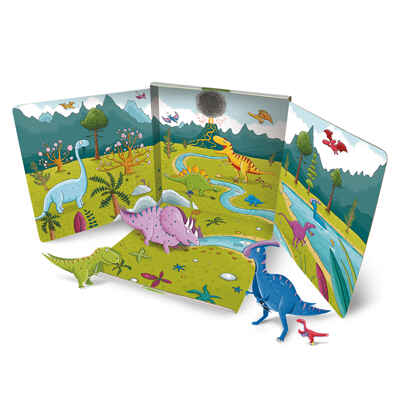 Набор игровой. 6 в 1. Динозавры. Читай и играй, производитель ГЕОДОМ , ISBN 460-7-17745-517-4№ 2