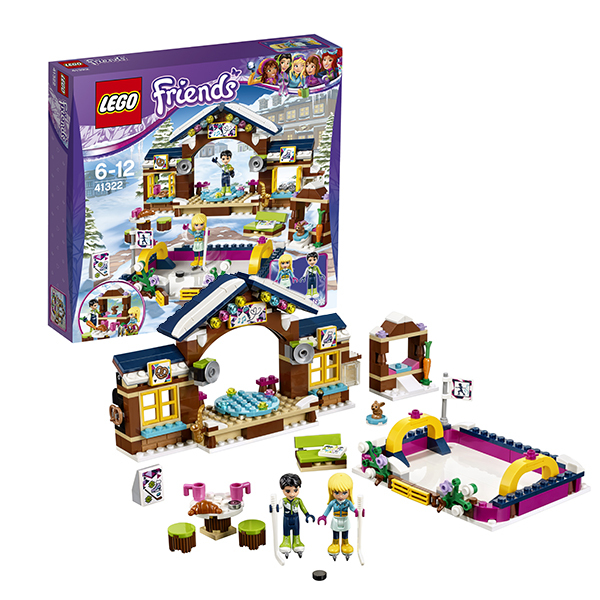 LEGO Friends 41322  Горнолыжный курорт: каток, производитель LEGO (ЛЕГО), ISBN 570-2-01586-654-5, № 1