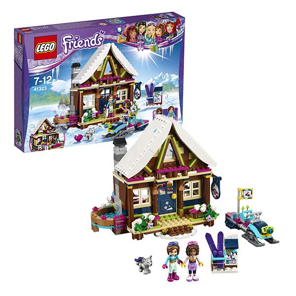 LEGO Friends 41323  Горнолыжный курорт: шале, производитель LEGO (ЛЕГО), ISBN 570-2-01586-655-2, № 1
