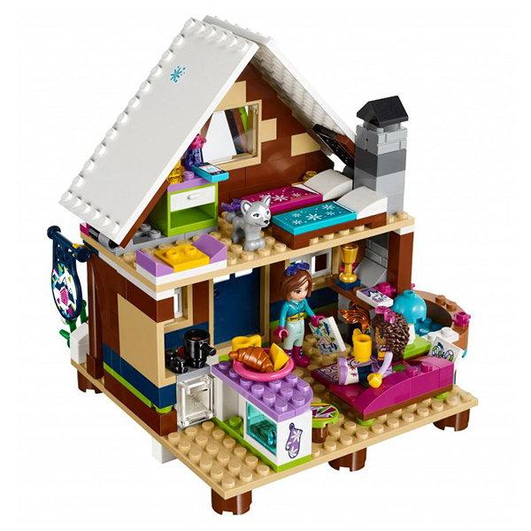 LEGO Friends 41323  Горнолыжный курорт: шале, производитель LEGO (ЛЕГО), ISBN 570-2-01586-655-2, № 3
