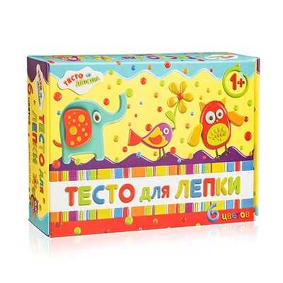 Тесто для лепки упаковка 6 цв.270 гр, арт. t00103, производитель BUMBARAM (БУМБАРАМ), ISBN 462-7-10632-004-5№ 1
