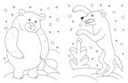 Зимовье зверей. 4-5 лет. Печерская А.Н. Сказки-раскраски, производитель Русское слово , ISBN 978-5-00092-927-8, № 2