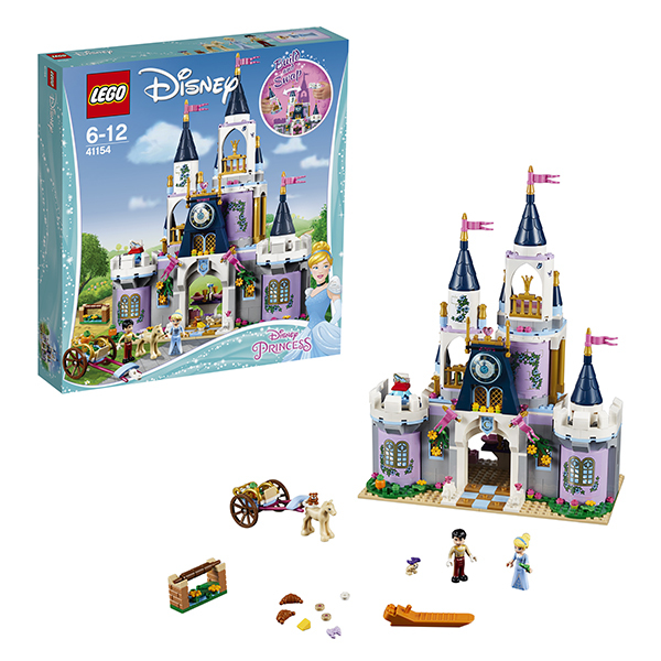 LEGO Disney Princess 41154 Волшебный замок Золушки, производитель LEGO (ЛЕГО), ISBN 570-2-01611-168-2, № 1