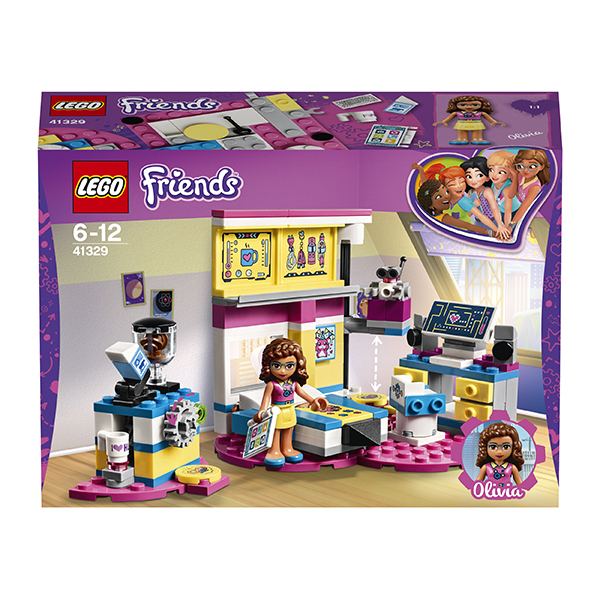 LEGo Friends 41329 Комната Оливии, производитель LEGO (ЛЕГО), ISBN 570-2-01611-129-3, № 6