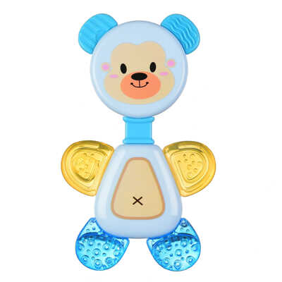 Погремушка -прорезыватель Uviton с охлаждающим эффектом Flexy Bear Голубой, производитель Uviton, ISBN 462-7-10496-849-2№ 1