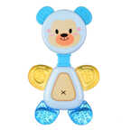 Погремушка -прорезыватель Uviton с охлаждающим эффектом Flexy Bear Голубой, производитель Uviton, ISBN 462-7-10496-849-2, № 1