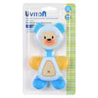 Погремушка -прорезыватель Uviton с охлаждающим эффектом Flexy Bear Голубой, производитель Uviton, ISBN 462-7-10496-849-2, № 3