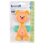 Погремушка -прорезыватель Uviton с охлаждающим эффектом Flexy Bear Оранжевый, производитель Uviton, ISBN 465-7-78025-091-8, № 3