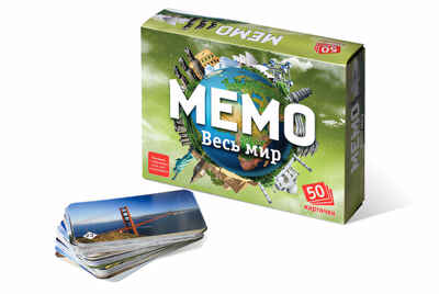 Мемо. Весь мир, производитель ТД БЭМБИ, ISBN 468-3-58252-953-2 № 3