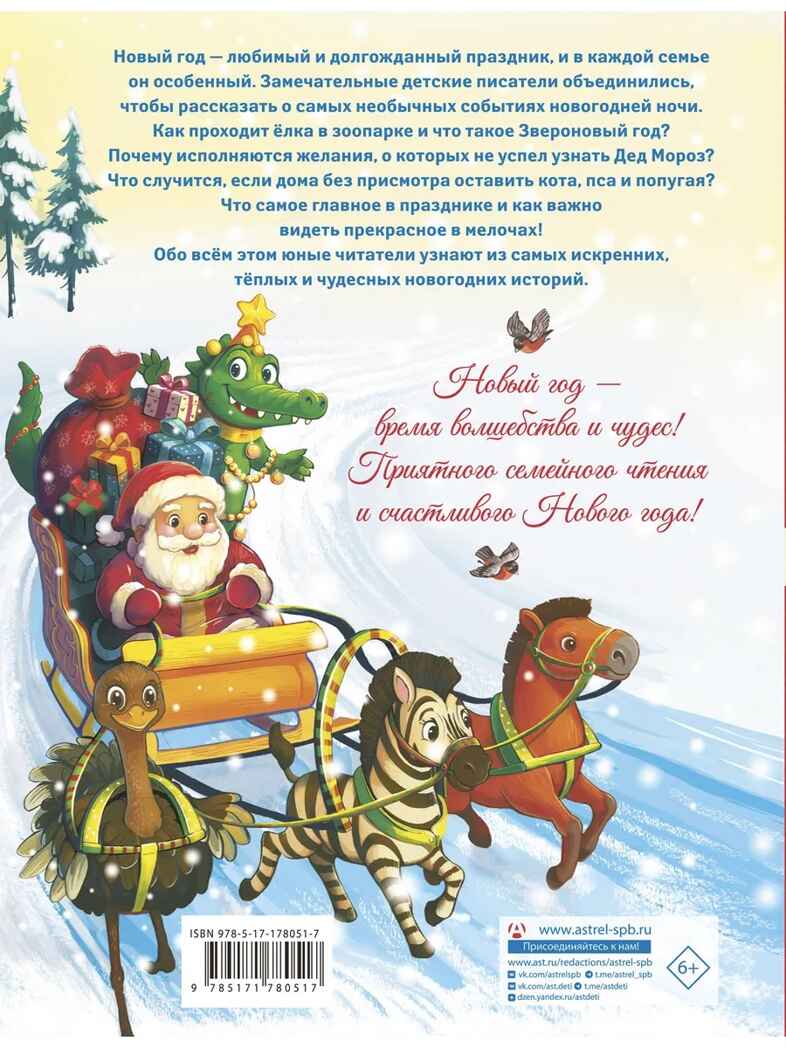 Новый год без забот. 7 согревающих историй для холодной зимы, производитель АСТ , ISBN 978-5-17178-051-7, № 10