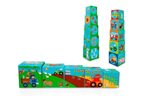 Головоломка из картона Башня Джумбо ферма &quot;STACKING TOWER JUMBO Farm&quot;, арт. 6181072, производитель Indigo (Индиго), ISBN 541-4-56181-072-8, № 3