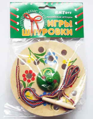 Юла-шнуровка Ш-054, производитель RNToys (РНТойс), ISBN 260-0-00006-305-0, № 1