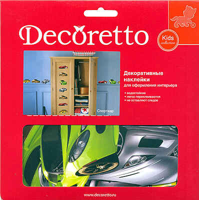Декоретто. Спорткар., производитель DECORETTO (Декоретто), ISBN 376-0-05841-156-8№ 1