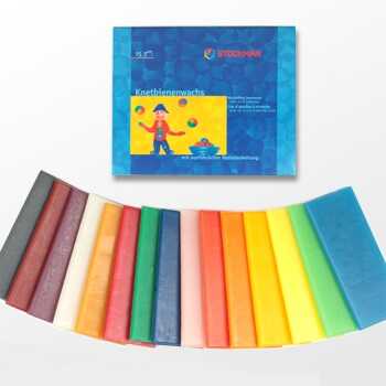 Воск для моделирования Stockmar 15 цветов, арт. ME85051600, производитель Stockmar, ISBN 401-9-36551-600-8№ 1