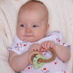 Силиконовая игрушка-прорезыватель с буком Natura (зеленый), арт. 0420/02 зеленый, производитель Uviton, ISBN 465-7-78025-188-5, № 8