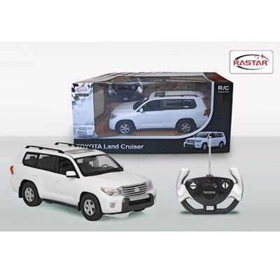 Машина р/у Rastar Toyota Land Cruiser 1:16 со светом, цвет в ассорт. в кор., производитель Rastar (Растар), ISBN 693-4-61890-043-5№ 1