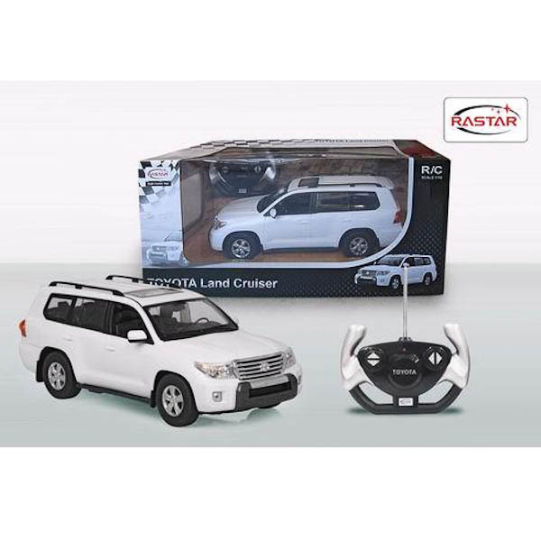 Машина р/у Rastar Toyota Land Cruiser 1:16 со светом, цвет в ассорт. в кор., производитель Rastar (Растар), ISBN 693-4-61890-043-5, № 1