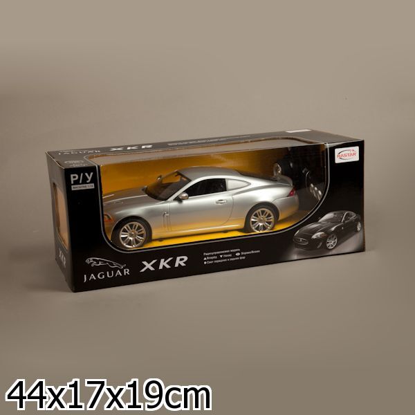 Машина р/у Rastar Jaguar XKR 1:14, со светом, цвет в ассорт. в кор., производитель Rastar (Растар), ISBN 693-4-61304-969-6, № 1