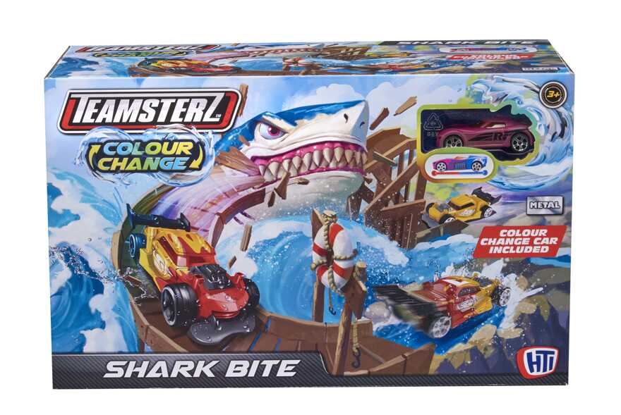 Игровой набор для детей Teamsterz «Трасса Colour Change Shark», арт. 1417316, производитель HTI (ЭйчТиАй), ISBN 505-0-84173-161-3, № 1