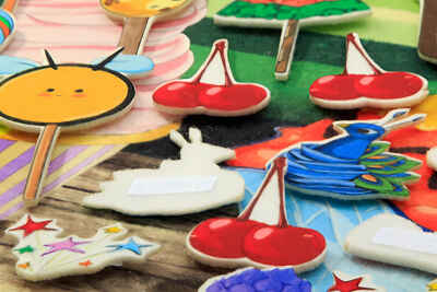 Украшаем пирожное и мороженое  фетр, арт. LIP1168, производитель Веселые липучки LIP-LIP, ISBN 460-9-21800-142-5№ 4