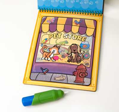 Рисуем водой Животные, арт. 5376, производитель Melissa & Doug (Мелисса &Дог), ISBN 000-0-77205-376-1№ 3