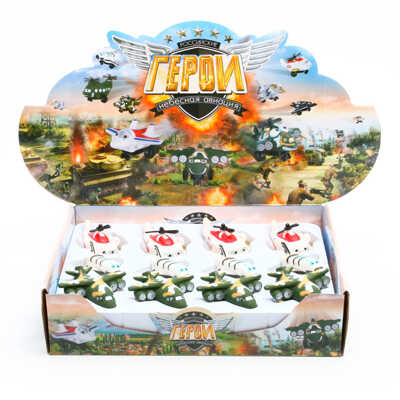 Набор &quot;Российские герои. Небесная авиация&quot;, 12 шт., арт.6316, производитель Play Smart (Плэй Смарт), ISBN 460-2-01037-705-7№ 1