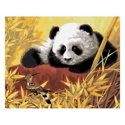 Живопись на холсте "Панда", арт. 188-CG-C, производитель Белоснежка, ISBN 693-0-13900-188-0№ 1