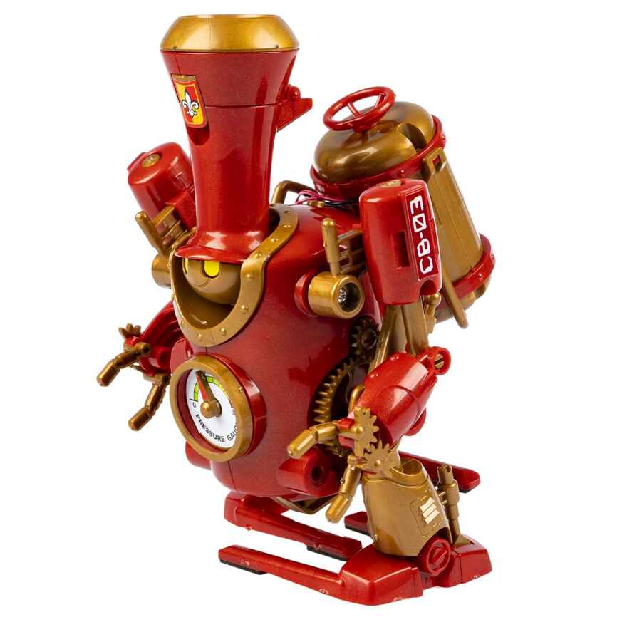 Робототехника Робот-паровоз 2 в 1 с распылителем воды, арт. ВВ6005, производитель Bondibon (Бондибон), ISBN 489-5-13606-254-3, № 5