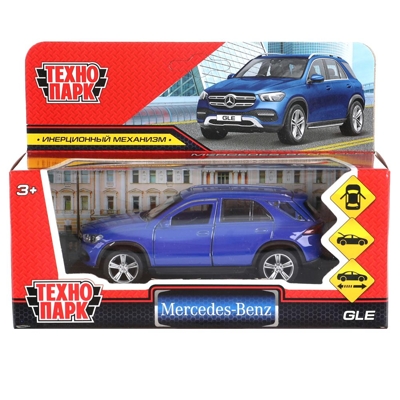 Mercedes-benz GLE, синий, 12 см., арт. GLE-12-BU, производитель Симбат, ISBN 461-0-13673-118-9№ 1
