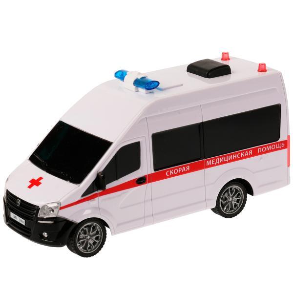 Машина р/у Газель NEXT Скорая помощь 21,5 см., арт. GAZELNEXT-21RCL-AMB-WH, производитель Симбат, ISBN 468-0-10797-892-9, № 2
