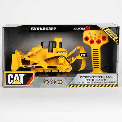 Строительная техника Toystate Бульдозер на пульте озвуч. в рус. кор. 14*36*19см, производитель Симбат, ISBN 469-0-59004-635-7№ 1