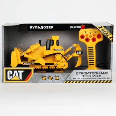 Строительная техника Toystate Бульдозер на пульте озвуч. в рус. кор. 14*36*19см, производитель Симбат, ISBN 469-0-59004-635-7, № 1