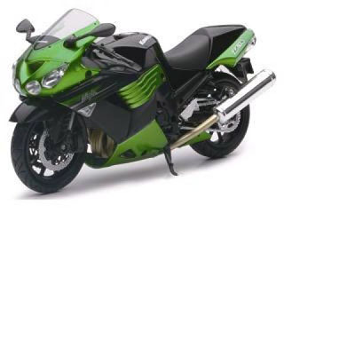 Мотоцикл Kawasaki ZX-14, 1:12. металлический, арт. 57433NY, производитель Симбат, ISBN 693-4-61305-277-1, № 1