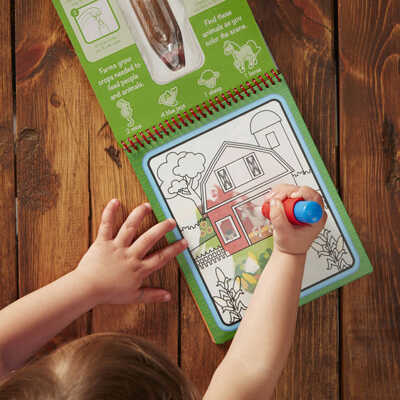 Рисуем водой Ферма, производитель Melissa & Doug (Мелисса &Дог), ISBN 000-0-77209-232-6№ 2