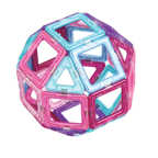 Магнитный конструктор Magformers 30 пастель, арт. 704002, производитель Magformers (Магформерс), ISBN 880-9-13436-743-8, № 7