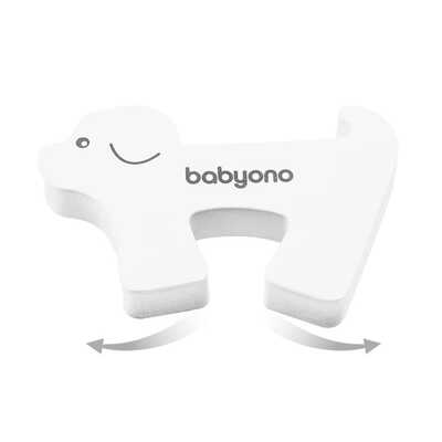 Блокиратор двери Арт.958 Звери- белая собачка, производитель Babyono, ISBN 462-7-10496-267-4 № 3