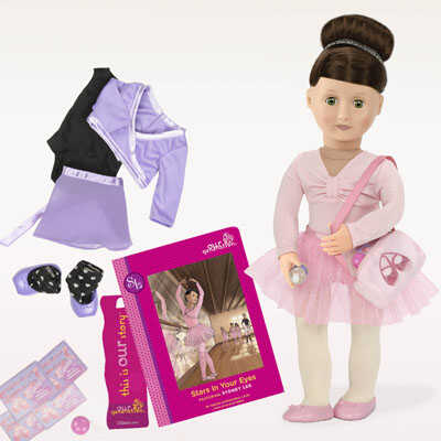 Og Dolls. Кукла делюкс 46 см (Сидни Ли и &quot;Огонь в твоих глазах&quot;), производитель OG Dolls, ISBN 062-2-43261-587- № 2