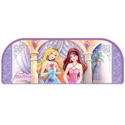 Пенал-косметичка 200*70 Принцессы, ткань, стразы, арт. ПМ-21-22, производитель Оникс , ISBN 469-0-35804-558-5№ 1