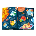 Книжка-панорамка с наклейками. В космосе, производитель ГЕОДОМ , ISBN 978-5-90696-471-7, № 3