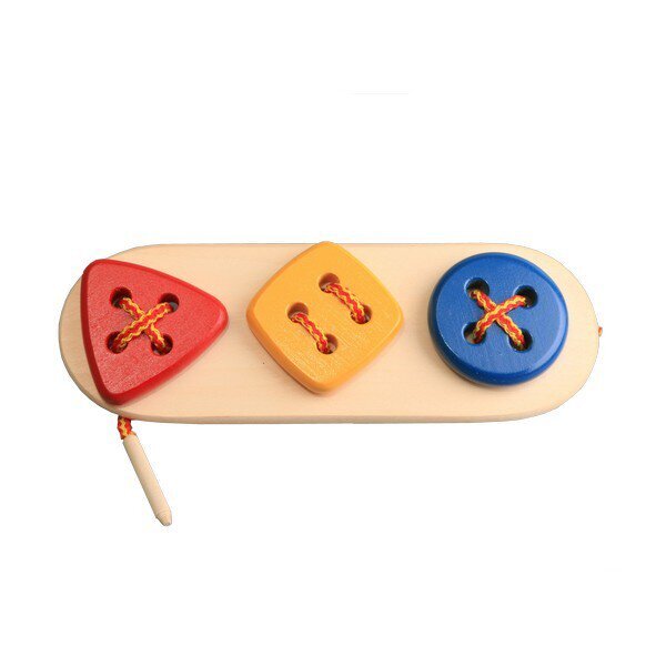 Пуговицы-шнуровки 3 в ряд (геометрия) (RNToys) Ш-089, производитель RNToys (РНТойс), ISBN 200-0-03635-001-6, № 1