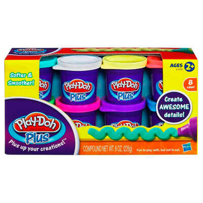 Игровой набор Play-Doh Plus из 8 баночек, арт. A1206, производитель Hasbro (Хасбро), ISBN 501-0-99491-446-2№ 2