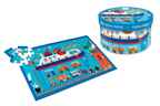 Пазл из картона Паром &quot;PUZZLE 60pcs - FERRY BOAT&quot;, арт. 6181075, производитель Indigo (Индиго), ISBN 541-4-56181-075-9, № 1