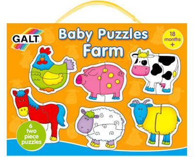 GALT. Пазл для самых маленьких &quot;Ферма&quot;, производитель Galt Toys, ISBN 501-1-97952-641-0№ 1