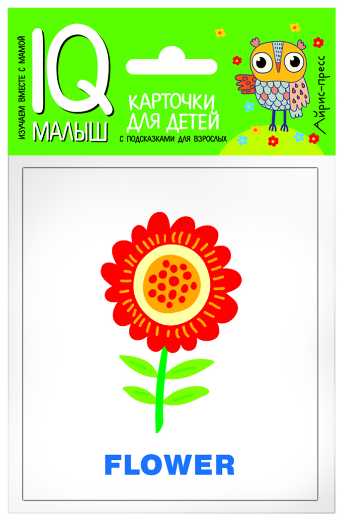 Умный малыш. ENGLISH. Растения. IQ малыш, производитель Айрис-пресс , ISBN 978-5-81125-721-8, № 1