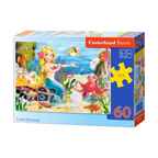 Пазлы Русалочка (CastorLand) 60 элементов, арт. В-06328, производитель Castorland (Касторленд), ISBN 590-4-43800-632-8, № 1