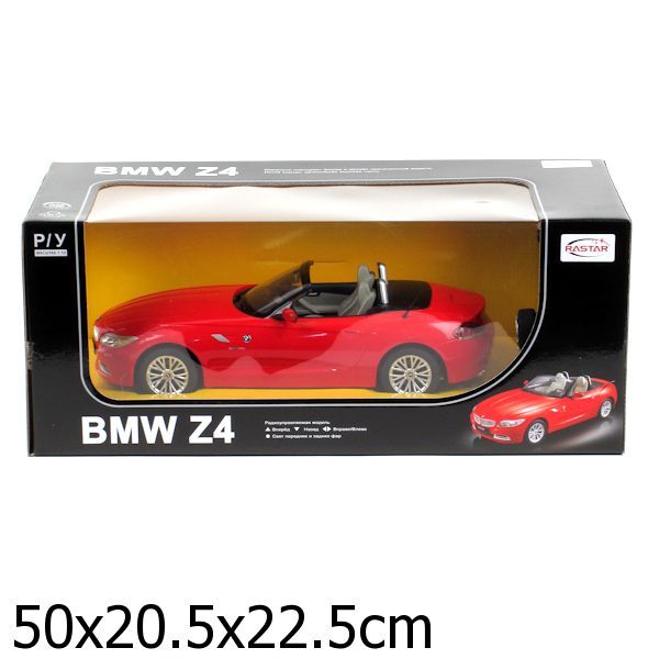 Машина р/у Rastar BMW Z4  R/C 1:12 со светом, цвет в ассорт. в кор., производитель Rastar (Растар), ISBN 693-4-61304-959-7, № 1
