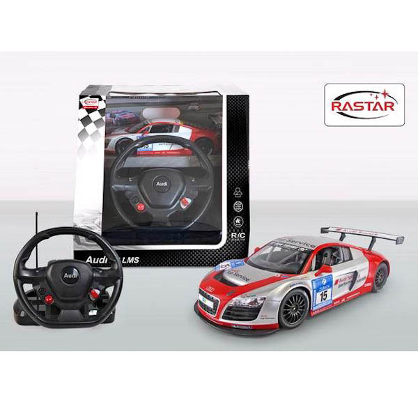 Машина р/у Rastar Audi R8 LMS Performance на пульте-руле, 1:14 свет+звук в кор., производитель Rastar (Растар), ISBN 693-4-61890-024-4, № 1